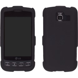 LG Compatible Soft Touch Snap-On Case - Black 389651