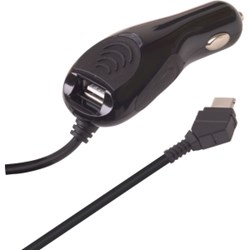 Samsung Compatible Dual Output Vehicle Power Adapter with USB Port  393482