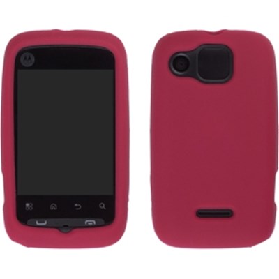 Motorola Compatible Premium Silicone Gel - Red 399938
