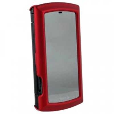 Sanyo Compatible Rubberized Protective Shield - Red   6760RUBRD
