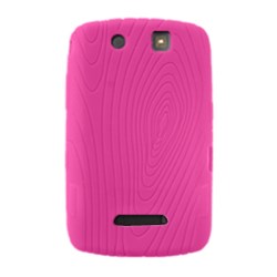 Blackberry Compatible Premium Silicone Grip Cover - Pink 10048NZ
