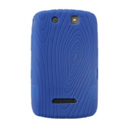 Blackberry Compatible Premium Silicone Grip Cover - Blue 10049NZ