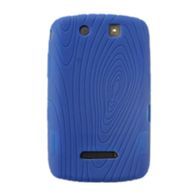 Blackberry Compatible Premium Silicone Grip Cover - Blue 10049NZ