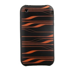 Laser Silicone Cover - Black and Orange 10051NZ