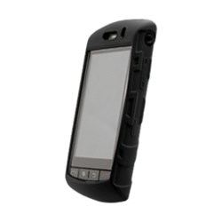 Blackberry Compatible Edge Rubberized Gel Skin - Black  10201NZ-BL
