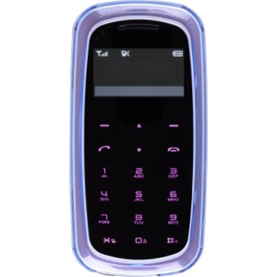 Pantech Compatible Premium Flexi-Snap Case - Clear Blue  317954