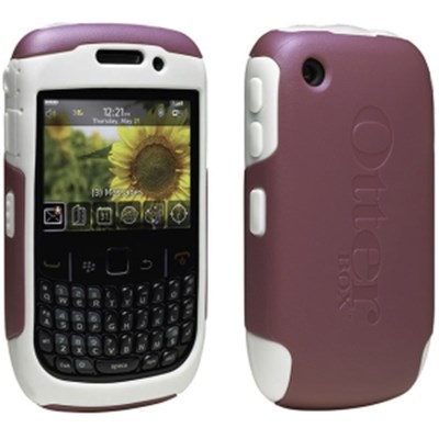 Blackberry Compatible Otterbox Commuter Case - White and Pink  RBB48500S44C5