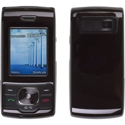 LG Compatible Metallic Snap-On Case - Black  375498