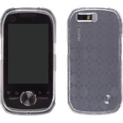 Motorola Compatible Dura-Gel Case - Clear Diamond  376239