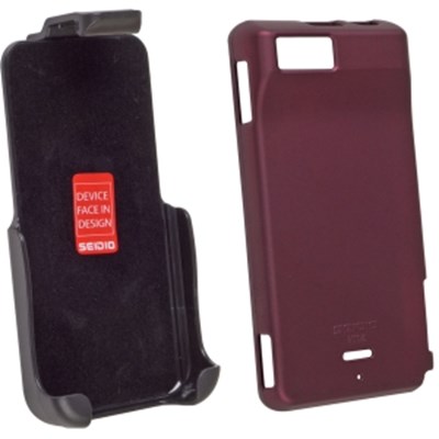 Motorola Compatible Innocase II Case and Holster Combo - Burgundy  BD2-HLCSR2MTDX-RD