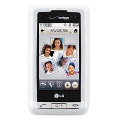 LG Compatible Naztech Silicone Smooth Cover - Clear  9965NZ