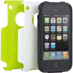 Apple Compatible Commuter Case - Black - White - Green  APL4KT26099C5