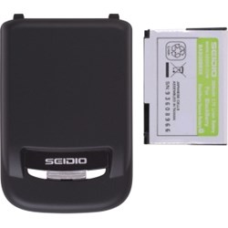 Blackberry Compatible Extended Battery and Door  BACY26BB9630-BK-BL