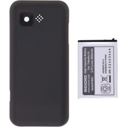 HTC Compatible Extended Battery and Door- Black  BACY26TMG1-BK