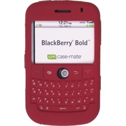 Blackberry Compatible Case Mate Smart Skin - Red  BB9000SS-SR