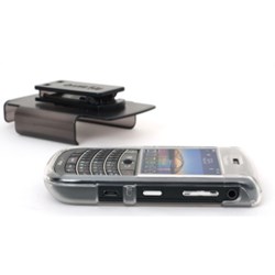 Blackberry Compatible Speck Hard Shell Case and Holster - Clear  BB9630-SEE-CLR