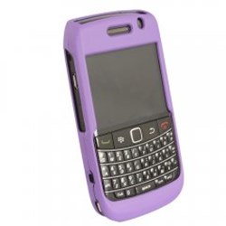 Blackberry Compatible Rubberized Protective Cover - Purple BB9780RUBPU