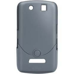 Blackberry Compatible Luxe Case - Gun Metal and  Black  BLKBRY95STGMTBLK-BL
