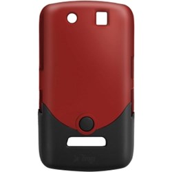 Blackberry Compatible Luxe Case- Red and Black  BLKBRY95STREDBLK