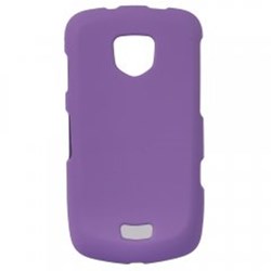 Samsung Compatible Rubberized Protective Cover - Purple  CHARGERUBPU