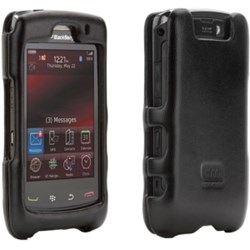 Blackberry Compatible CaseMate Leather Case- Black  CM010234