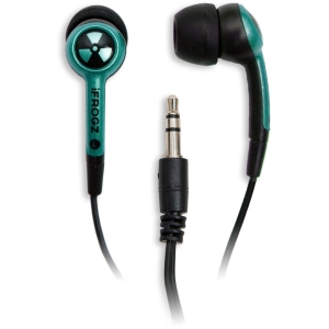 Plugz 3.5 mm Earbuds -Teal  EPD33-TEAL