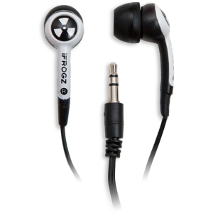 Plugz 3.5 mm Earbuds -White  EPD33-WHITE