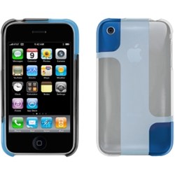 Apple Compatible Belkin Two Piece Sleek Case- Blue and Grey  F8Z455-047
