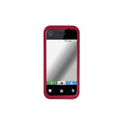 Motorola Compatible Naztech Rubberized SnapOn Cover - Red 10694NZ