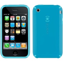 Apple Compatible Speck CandyShell Case - Blue and Blue  IPH3G-CNDY-BLBL