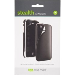 Apple Compatible Case-Mate Stealth Cover - Black  IPH3GSTH-BLK