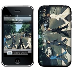 Apple Compatible MusicSkins Beatles - Abby Road  MS-BEAT10001