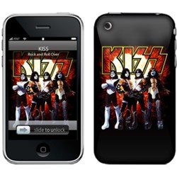 Apple Compatible MusicSkins Kiss - Love Gun  MS-KISS10001