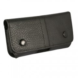 Classic Horizontal Black Pouch  OMNIHORPDABKSNAP