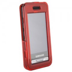 Samsung Compatible Protective Shield - Red  R810COVRD
