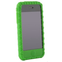 Apple Compatible Textured Silicone Sleeve- Green   SIL3GDGR