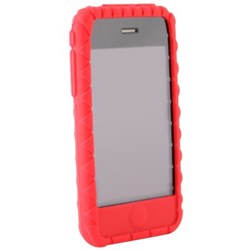 Apple Compatible Textured Silicone Sleeve - Dark Red  SIL3GRD-AP
