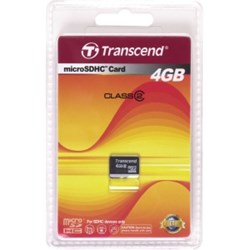 4GB MicroSDHC Memory Card 4GB MicroSDHC Memory Card