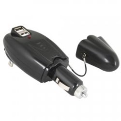Combo Dual USB Car and Travel Charger  USBCOMBO2