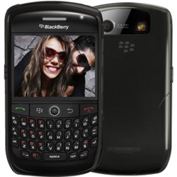 Blackberry Compatible iSkin Vibes Protector - Black  VBBBCV-BK