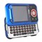 Motorola Compatible Transparent Protective Shield - Dark Blue   A455COVDKBL Image 1