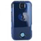 Motorola Compatible Transparent Protective Shield - Dark Blue   A455COVDKBL Image 2
