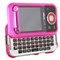 Motorola Compatible Transparent Protective Shield - Dark Pink  A455COVDKPK Image 1