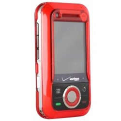 Motorola Compatible Transparent Protective Shield - Dark Red   A455COVRD