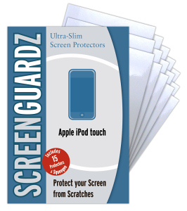 Apple Compatible ScreenGuardz Screen Protectors 15 Pk  NL-SAIT-0907