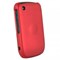 Blackberry Compatible Rubberized Protective Shield - Red  BB8530RUBRD Image 1