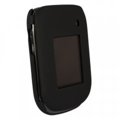 Blackberry Compatible Rubberized Protective Shield - Black  BB9670RUBBK