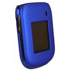 Blackberry Compatible Rubberized Protective Shield - Dark Blue   BB9670RUBDKBL