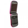 Blackberry Compatible Rubberized Protective Shield - Dark Pink    BB9670RUBDKPK Image 1