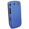 Blackberry Compatible Rubberized Protective Cover - Dark Blue   BB9800RUBDKBL Image 2